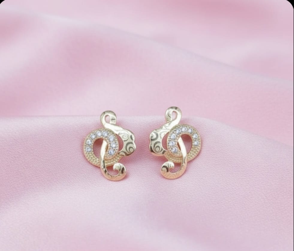 Treble Clef Earrings