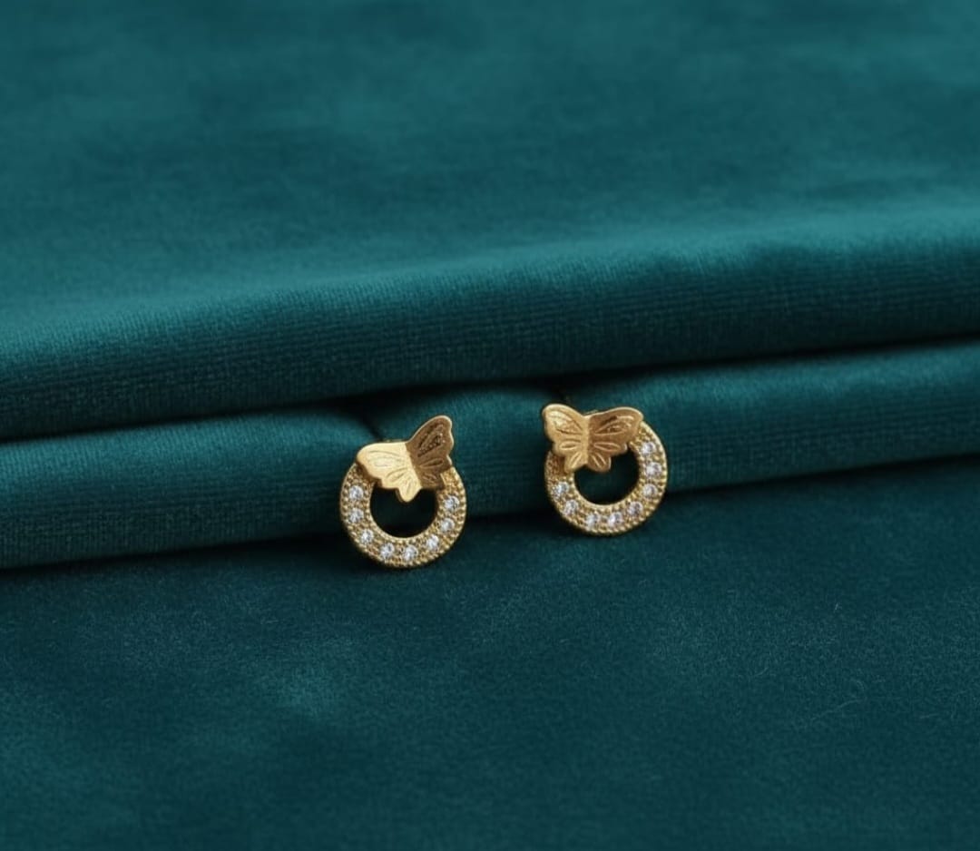 Butterfly Stud Earrings
