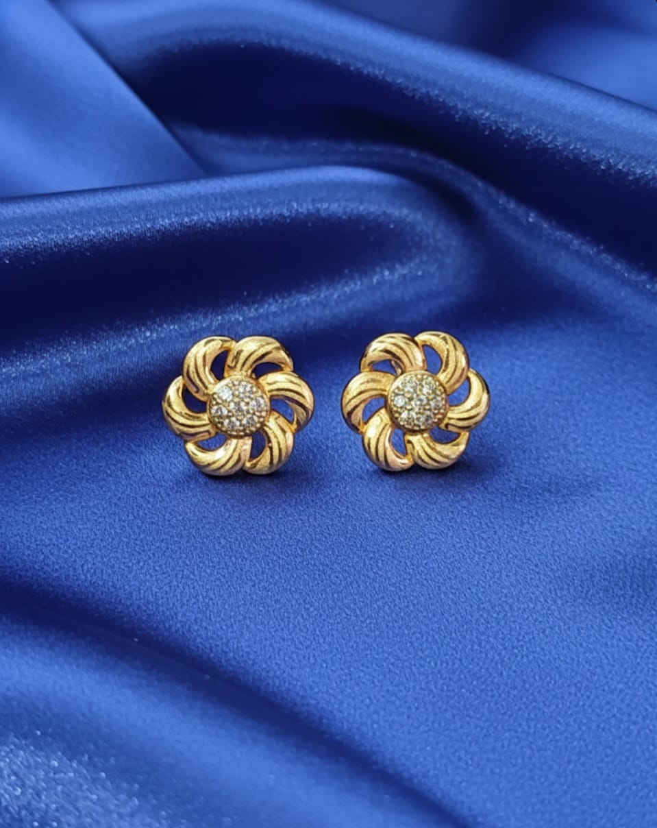 Floral Stud Earrings