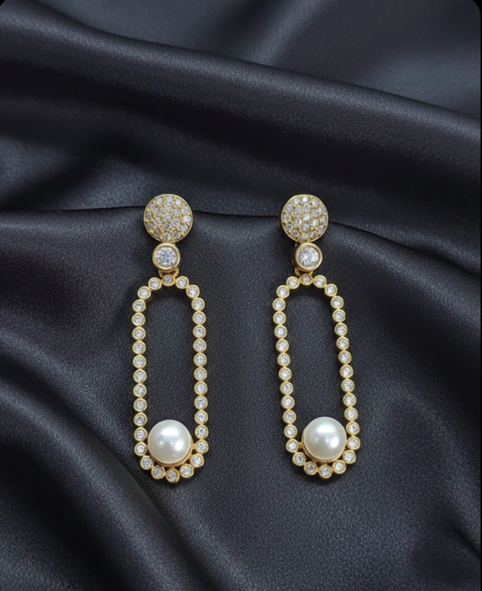 PNKCO Elegant Dangle Earrings for Women – Lightweight & Stylish Statement Jewelry