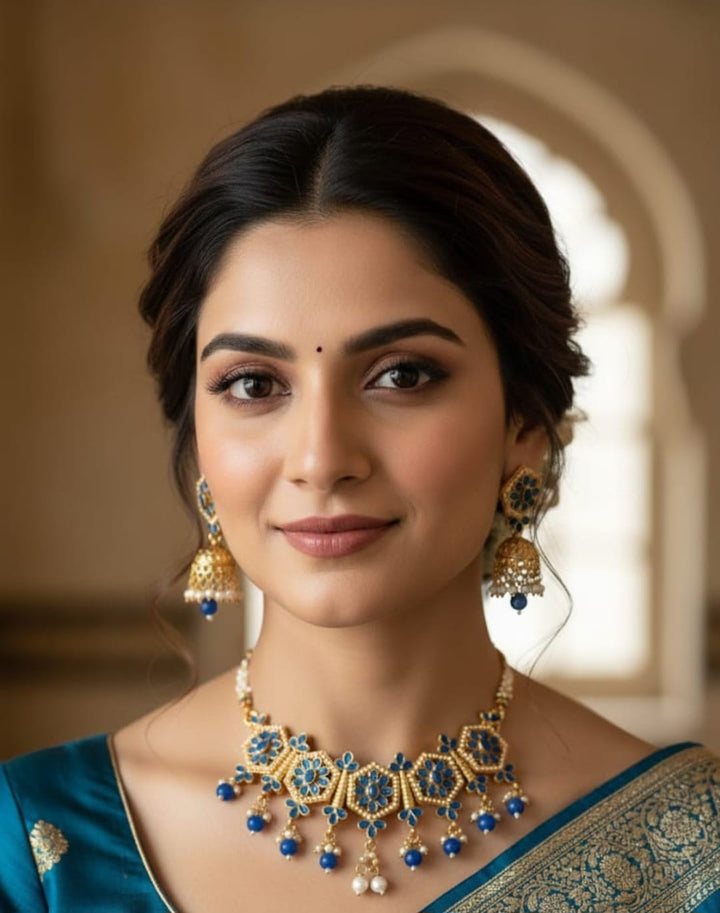 PNKCO Gold-Plated Necklace Set