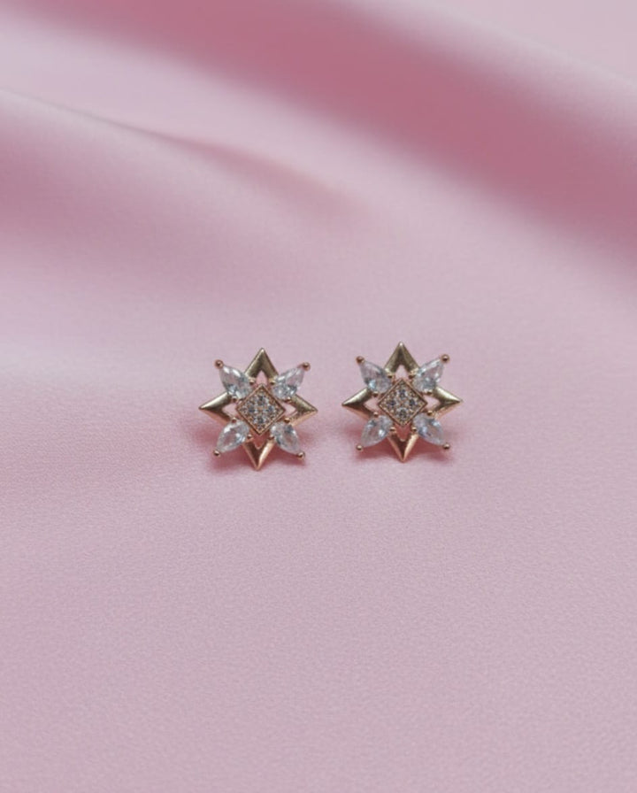 PNKCO Star-Shaped Earrings – Sparkling Statement Jewelry for Women